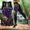 Minnesota Vikings Women's Hollow Out Tank Top + Legging IT68