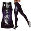 Minnesota Vikings Women's Hollow Out Tank Top + Legging WO74