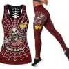 Washington Football Women's Hollow Out Tank Top + Legging NG56