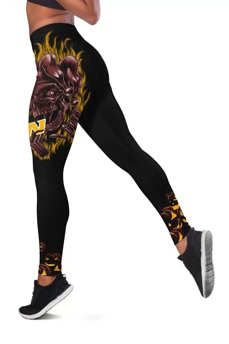 Washington Football Women's Hollow Out Tank Top + Legging EH34 - Image 3