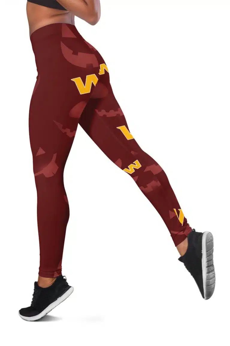 Washington Football Women's Hollow Out Tank Top + Legging KY39 - Image 3