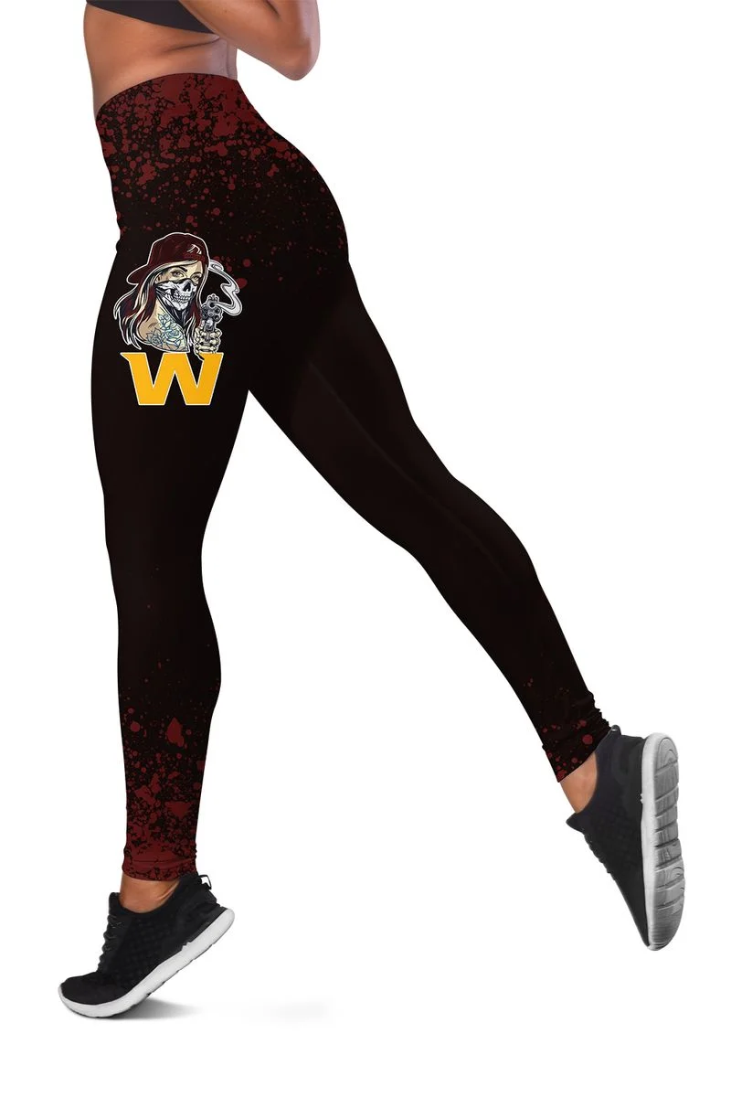 Washington Football Women's Hollow Out Tank Top + Legging NF66 - Image 3