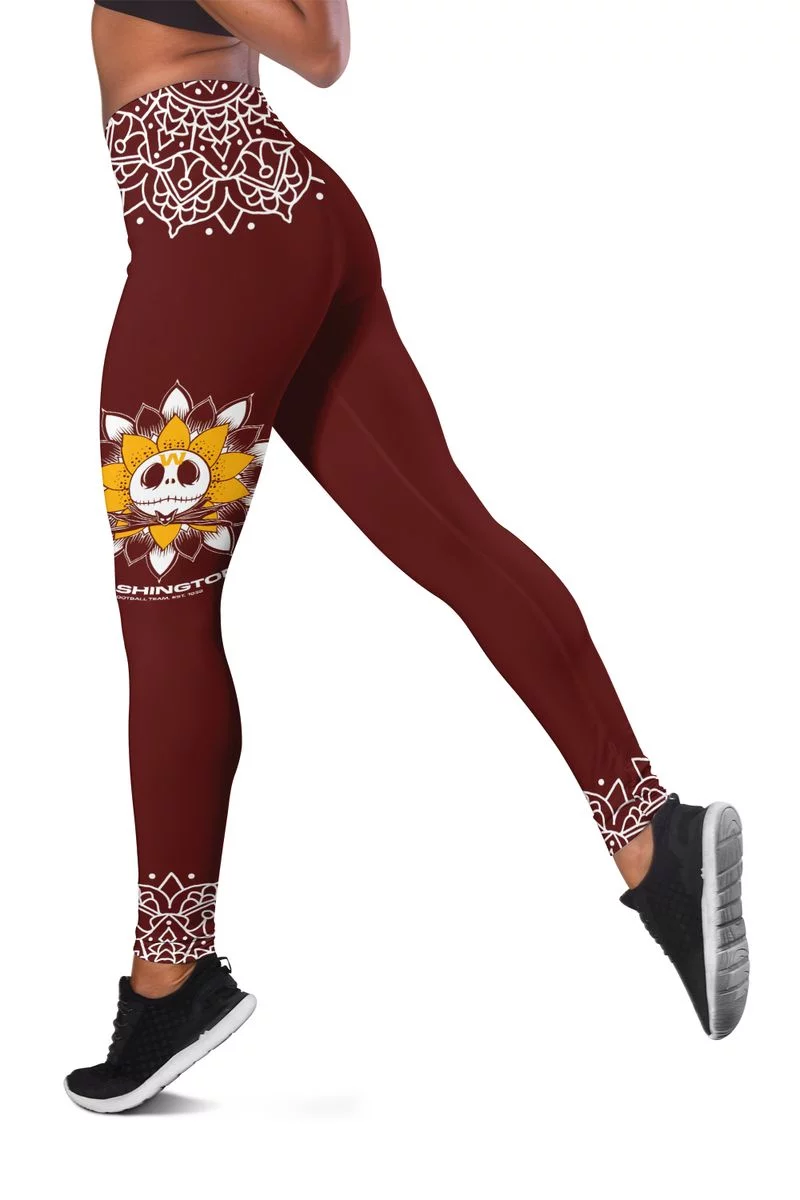 Washington Football Women's Hollow Out Tank Top + Legging LE76 - Image 3