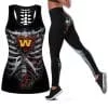 Washington Football Women's Hollow Out Tank Top + Legging EJ17