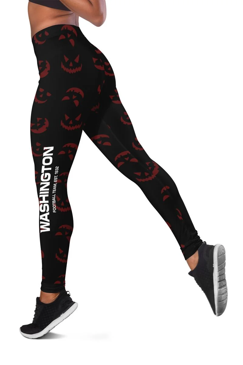 Washington Football Women's Hollow Out Tank Top + Legging RK73 - Image 3