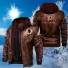 Washington Football Leather Jacket LE76