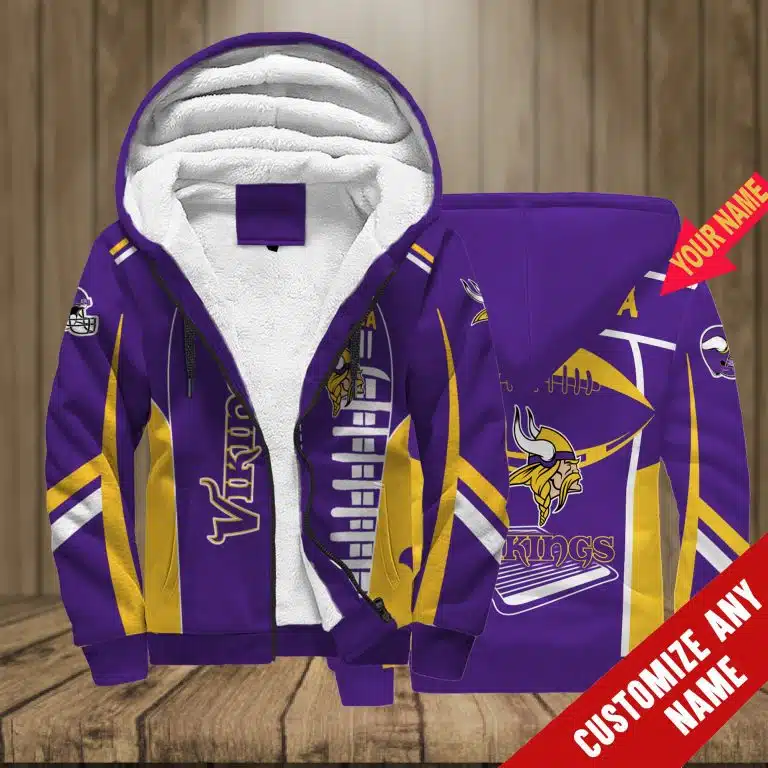 Minnesota Vikings Fleece Hoodie TU52