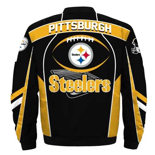 Pittsburgh Steelers Bomber Jacket EH81 - Image 2