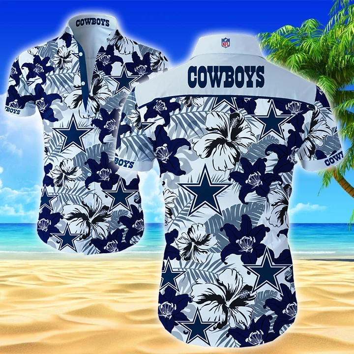 Dallas Cowboys Button-Up Shirt DG69