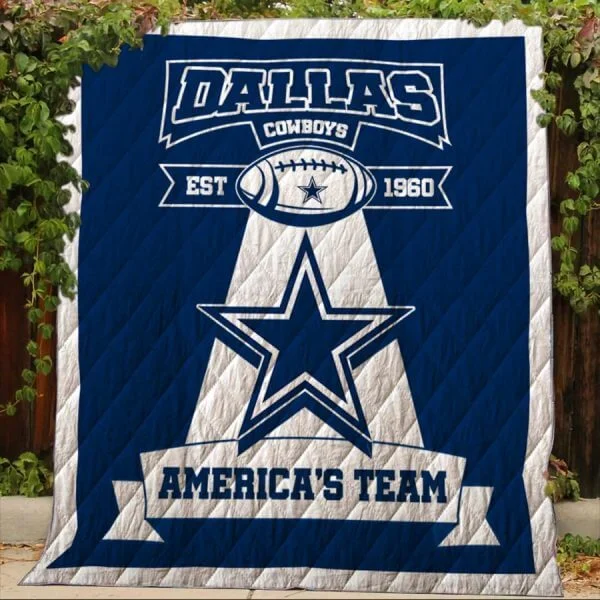 Dallas Cowboys Fleece Blanket WU79 - Image 3