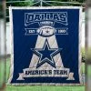 Dallas Cowboys Fleece Blanket WU79