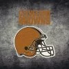 Cleveland Browns Distressed Rug