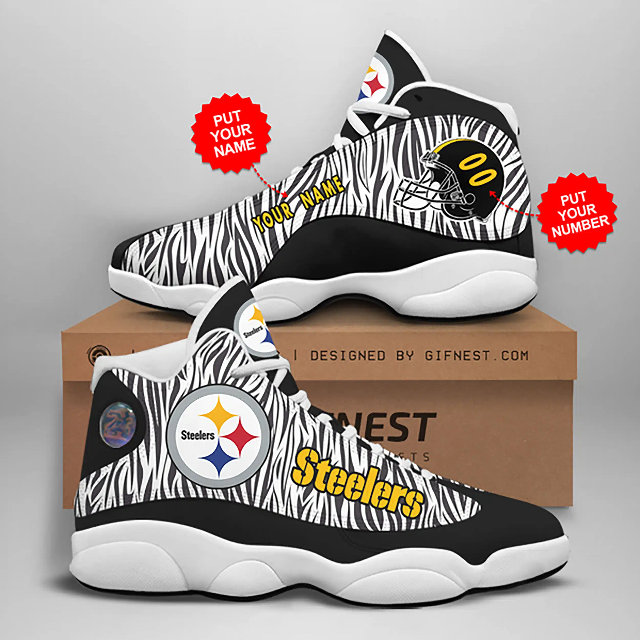 Pittsburgh Steelers Air Jordan EB13