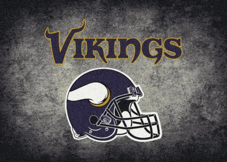 Minnesota Vikings Distressed Rug - Image 2