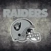 Las Vegas Raiders Distressed Rug