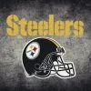 Pittsburgh Steelers Distressed Rug