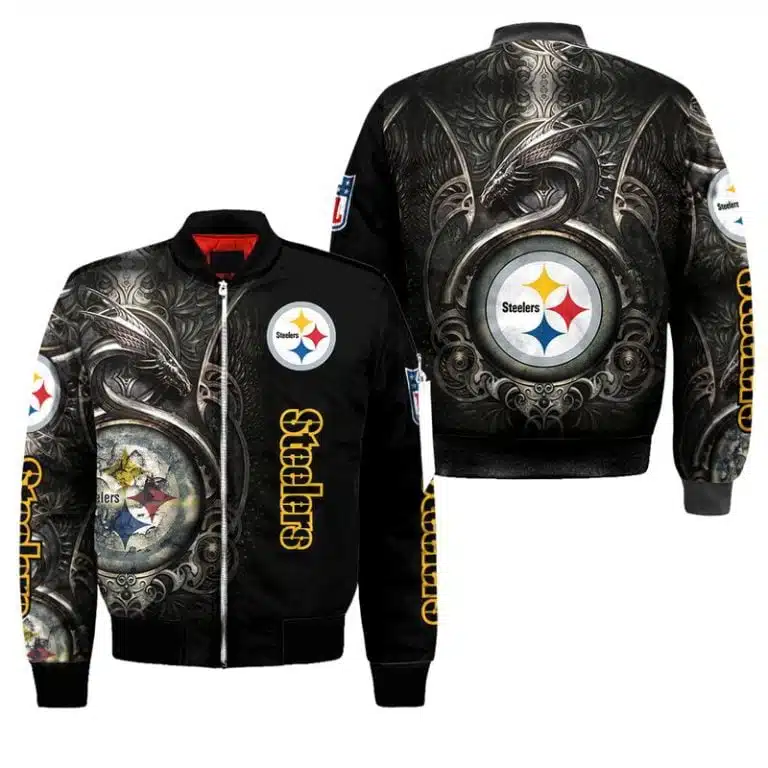 Pittsburgh Steelers Bomber Jacket WC64