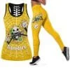Pittsburgh Steelers Women's Hollow Out Tank Top + Legging HR34