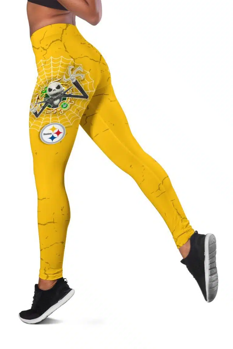 Pittsburgh Steelers Women's Hollow Out Tank Top + Legging HR34 - Image 3