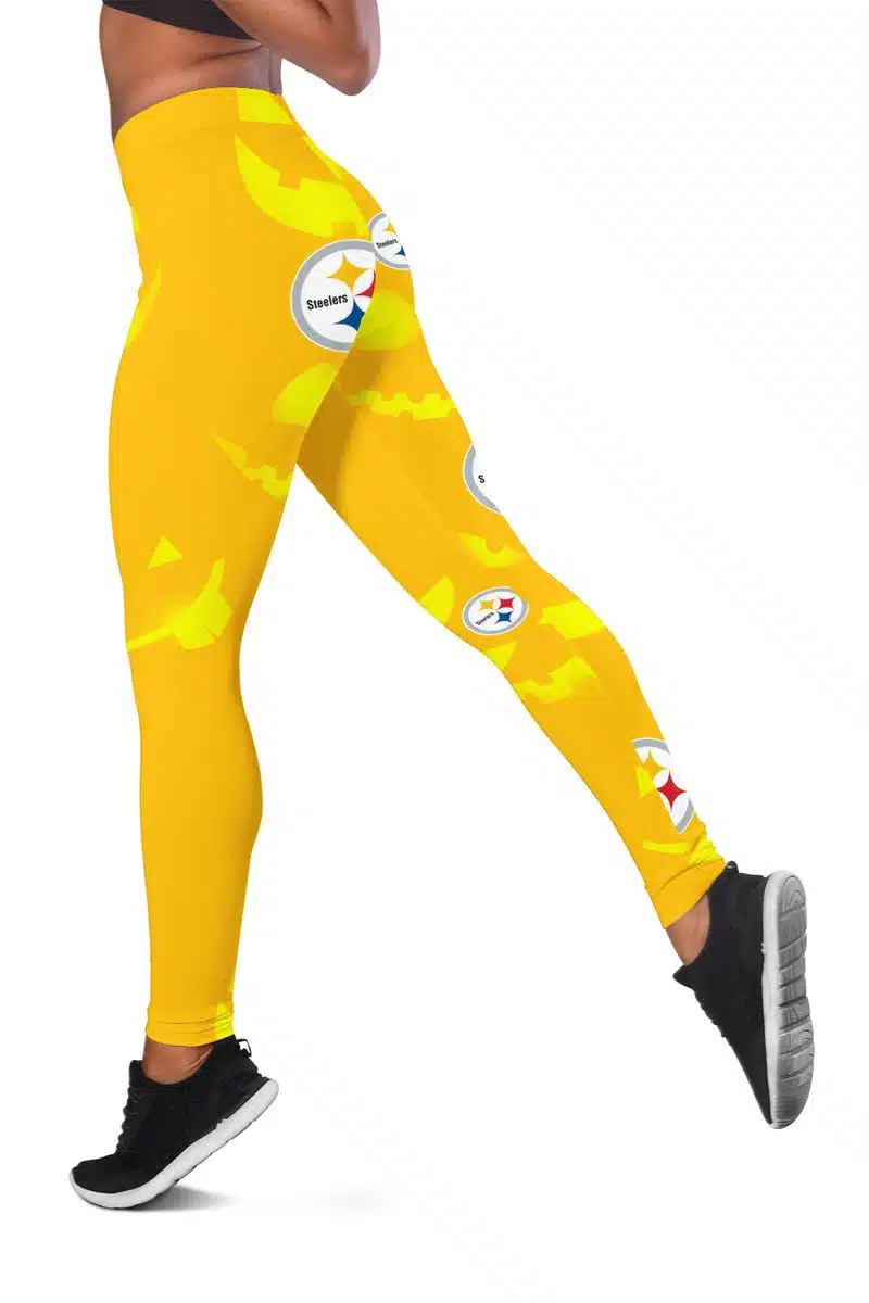 Pittsburgh Steelers Women's Hollow Out Tank Top + Legging JF24 - Image 3