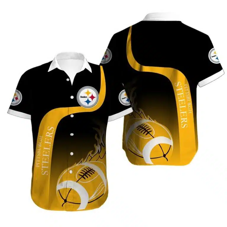 Pittsburgh Steelers Button-Up Shirt KS27
