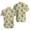 Combo Pittsburgh Steelers Button-Up Shirt & Men Shorts HR27