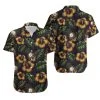 Combo Pittsburgh Steelers Button-Up Shirt & Men Shorts JT14