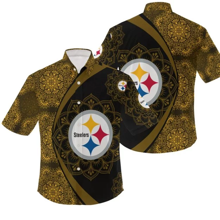 Pittsburgh Steelers Button-Up Shirt LG82