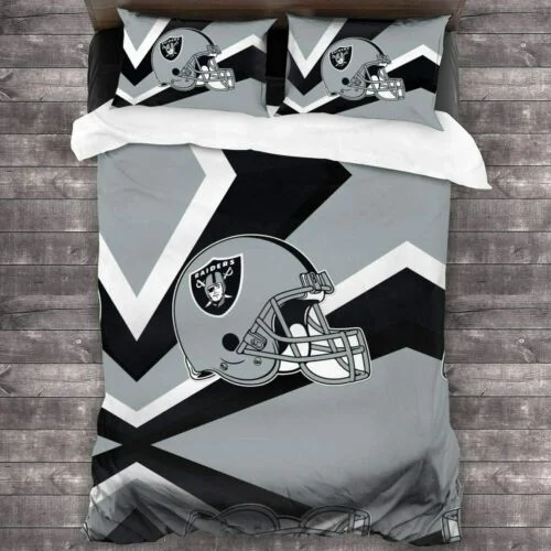 Las Vegas Raiders Bedding Set YC21
