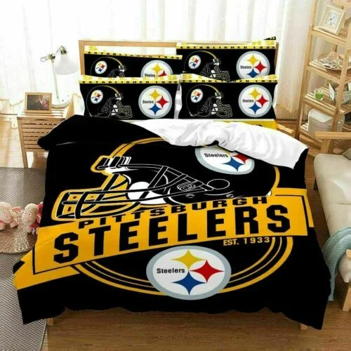 Pittsburgh Steelers Bedding Set SH87