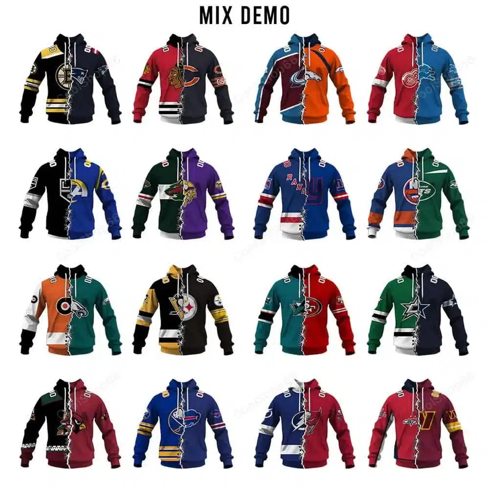 NHL x NFL, Select Any 2 Teams to Mix and Match! - Image 4