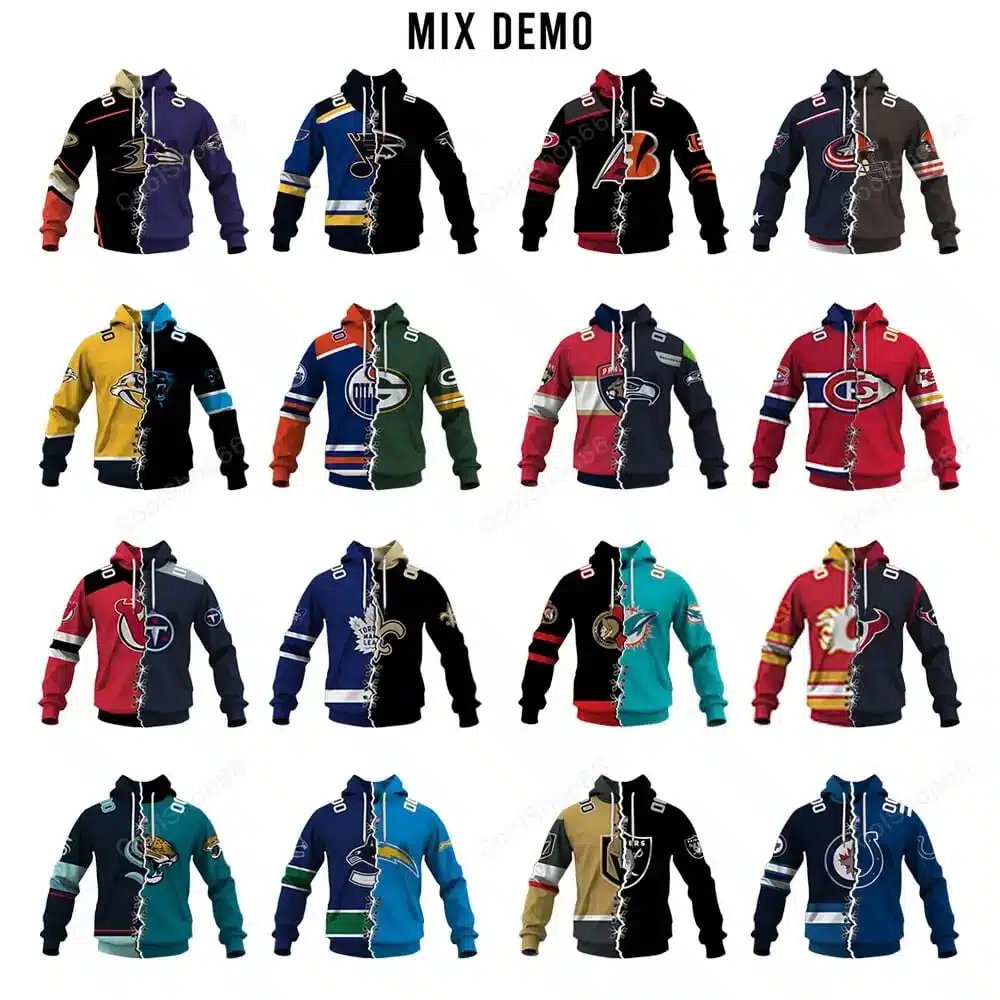 NHL x NFL, Select Any 2 Teams to Mix and Match! - Image 5
