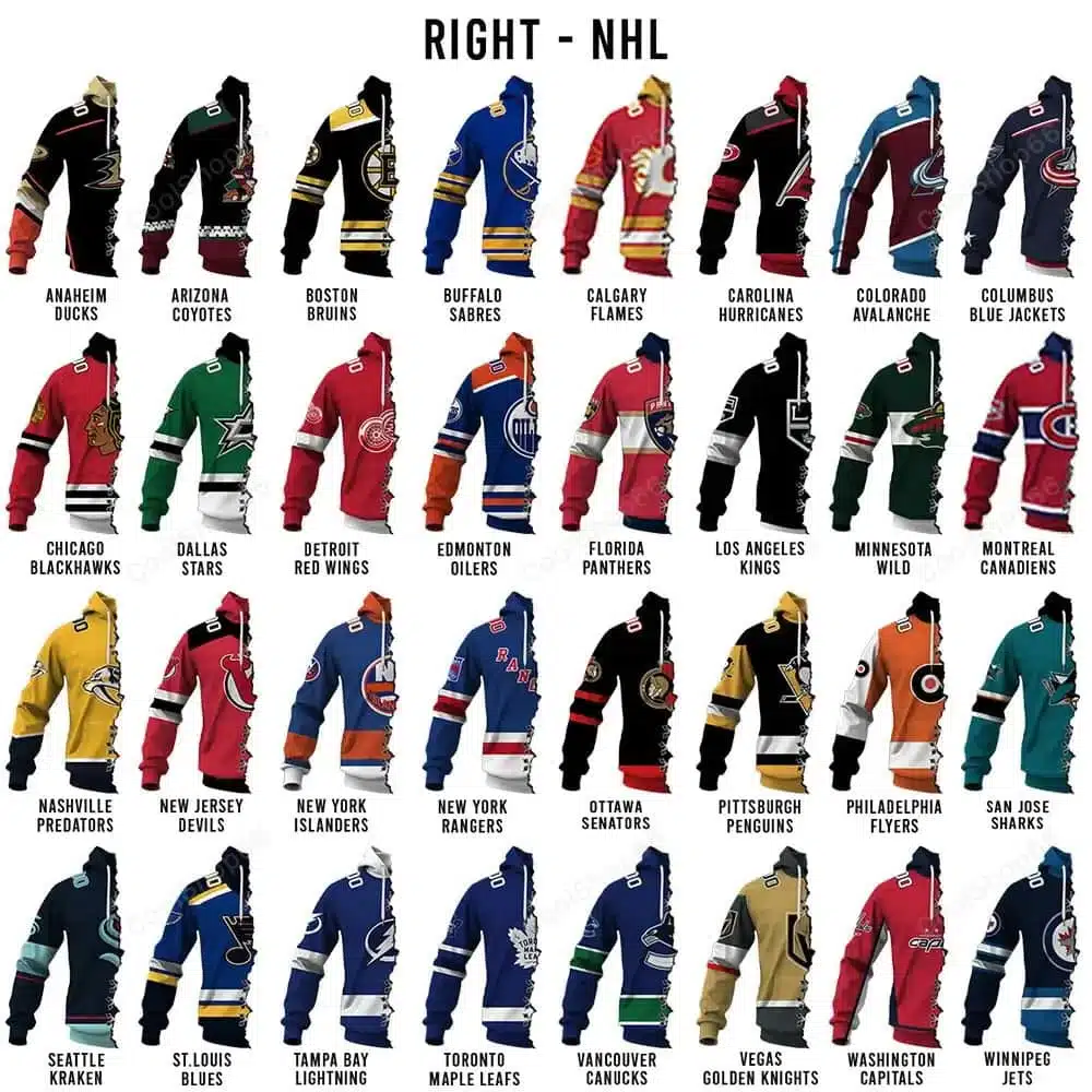 NHL x NFL, Select Any 2 Teams to Mix and Match! - Image 6