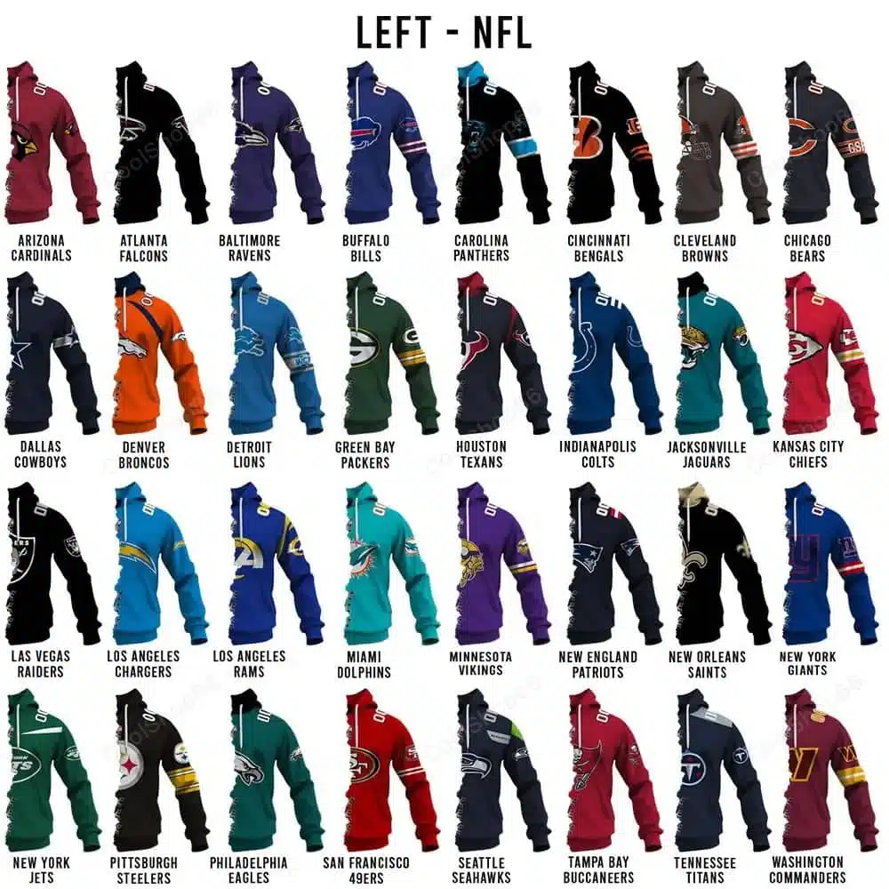 NHL x NFL, Select Any 2 Teams to Mix and Match! - Image 7