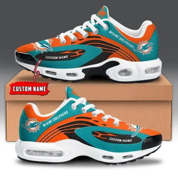 Miami Dolphins – Air Max Plus Shoes – AGGNFL2519 - Image 3