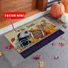 19-New England Patriots Fall Football Doormat – Custom name