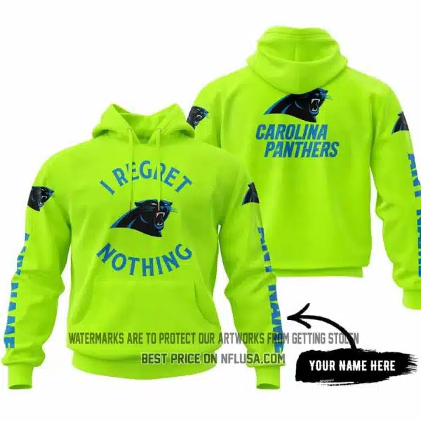 I Regret Nothing - Limited Edition - Carolina Panthers