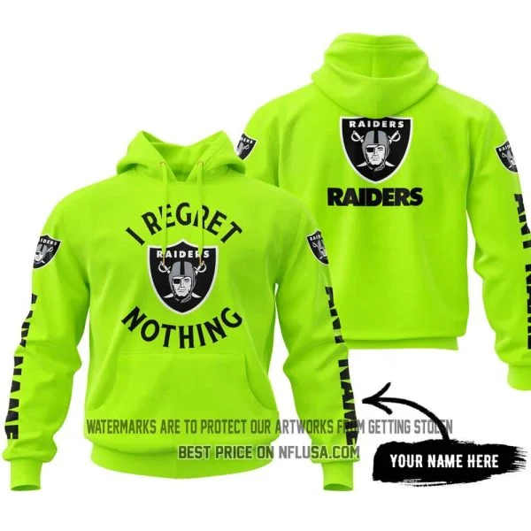 I Regret Nothing - Limited Edition - Las Vegas Raiders