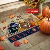 10-Denver Broncos Welcome Fall Football Doormat – Custom name