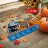 24-Detroit Lions Welcome Fall Football Doormat – Custom name