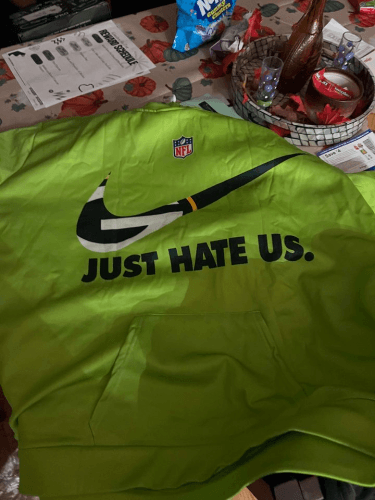 Just Hate Us - Limited Edition - Green Bay Packers photo review