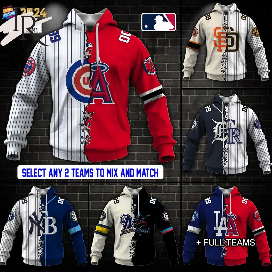 Mix 2 MLB Teams Select Any 2 Teams To Mix And Match!