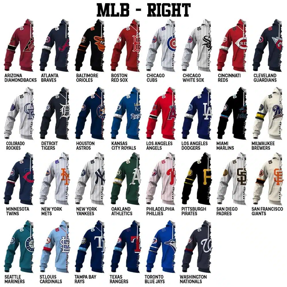 MLB X NHL Special Design Collection | Select Any 2 Teams To Mix And Match - Image 4