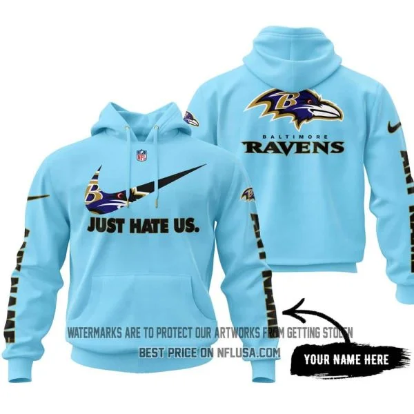 Just Hate Us - Limited Edition - Baltimore Ravens