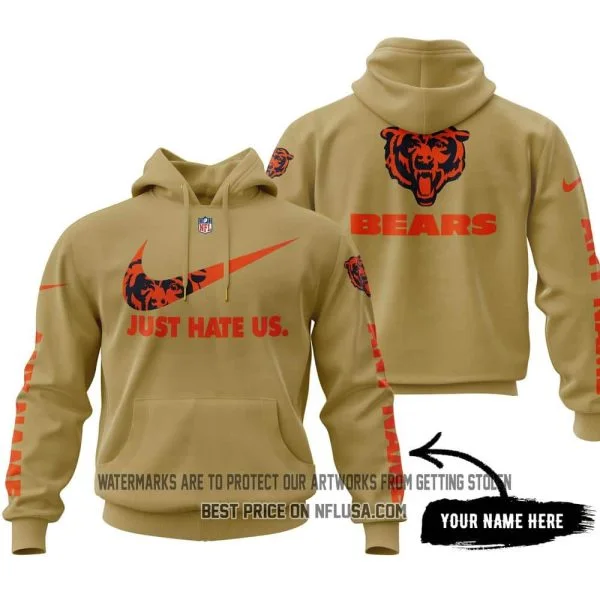 Just Hate Us - Limited Edition - Chicago Bears