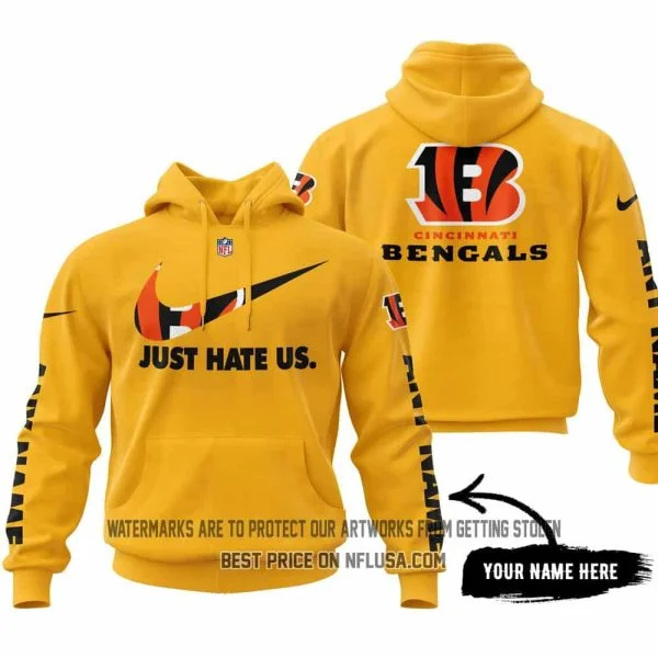 Just Hate Us - Limited Edition - Cincinnati Bengals