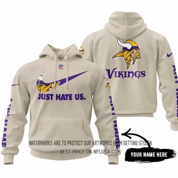 Just Hate Us - Limited Edition - Minnesota Vikings