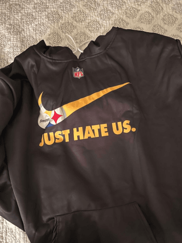 Just Hate Us - Limited Edition - Pittsburgh Steelers photo review