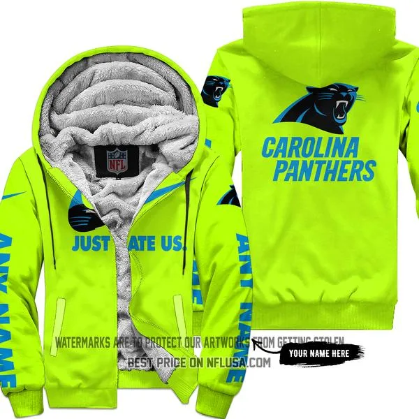 Limited Edition - Carolina Panthers - Fleece Zip Hoodie