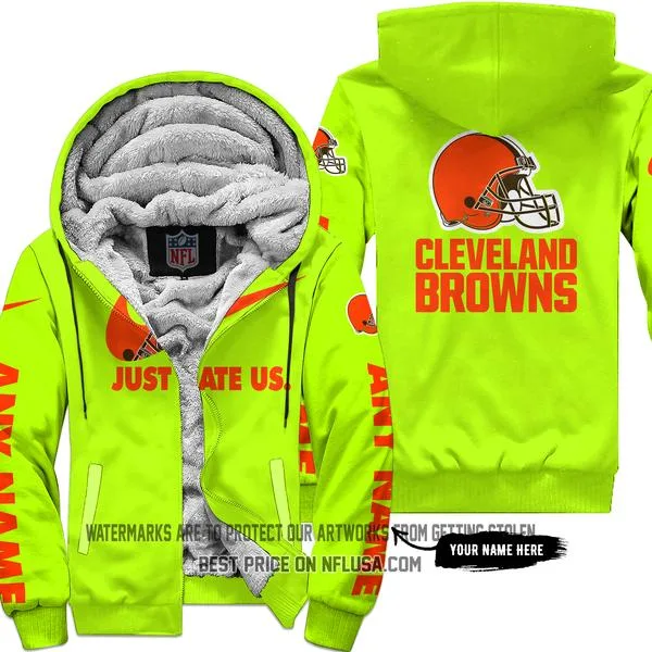 Limited Edition - Cleveland Browns - Fleece Zip Hoodie